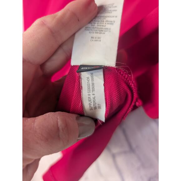 Ralph Lauren RLX golf shirt sz XL pink - Picture 8 of 9